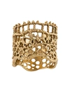 Aurelie Bidermann Lace Bague Gold Ring In Not Applicable