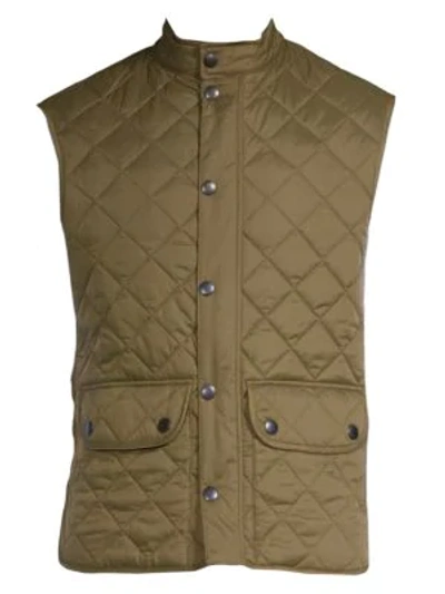 Barbour Lowerdale Quilted Vest In Clay