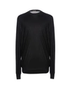 Cruciani Sweaters In Black