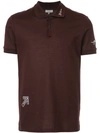LANVIN embroidered detail polo shirt,RMJE0006P1812610728