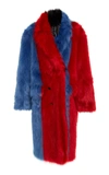 Adam Selman Box Trench Coat In Multi