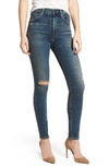 CITIZENS OF HUMANITY CHRISSY HIGH WAIST SKINNY JEANS,1611-989