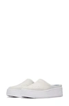 Nike Air Force 1 Lover Xx Slip-on Mule Sneaker In Off White/ Light Silver