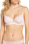 Calvin Klein Seductive Comfort With Lace Full Coverage Bra Qf1741 In Attract