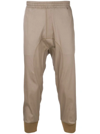 Neil Barrett Cropped Tapered Track Pants