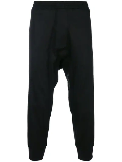 Neil Barrett Cropped Tapered Track Trousers