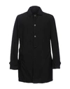 Aspesi Overcoats In Black