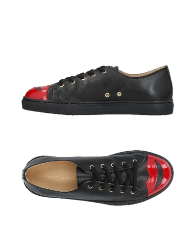 Charlotte Olympia Trainers In Black