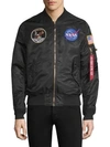 ALPHA INDUSTRIES Apollo Patch Bomber Jacket
