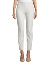 Polo Ralph Lauren Annie Straight-leg Stretch-wool Pants In Cream