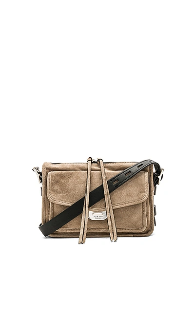 Rag & Bone Small Field Messenger In Taupe