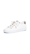 MICHAEL MICHAEL KORS IRVING LACE UP SNEAKERS