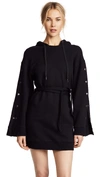 PAM & GELA HOODED DRESS