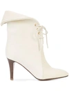 CHLOÉ FOLDOVER TOP ANKLE BOOTS,CHC18S030B612717139