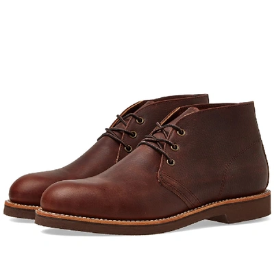 Red Wing 9215 Heritage Work Foreman Chukka Boot - Briar Oil Slick Colo In Brown