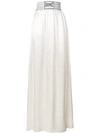 BEN TAVERNITI UNRAVEL PROJECT LOGO BAND MAXI SKIRT,UWCC022S18014001010012730624