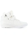 Mastermind Japan Skull Print Hi-tops In White