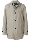 Herno Laminar Raincoat In Grey