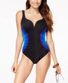 MIRACLESUIT GULFSTREAM TEMPTRESS ALLOVER SLIMMING SIDE-BURST ONE-PIECE SWIMSUIT WOMEN'S SWIMSUIT