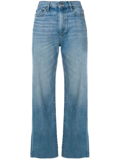Simon Miller High-rise Wide-leg Jeans In Blue