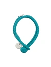 BOTTEGA VENETA AQUA INTRECCIATO NAPPA BRACELET,113546V001D12690433