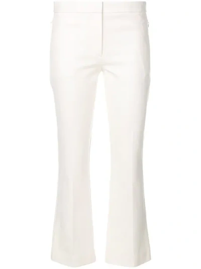 Theory Kick Trouser In White