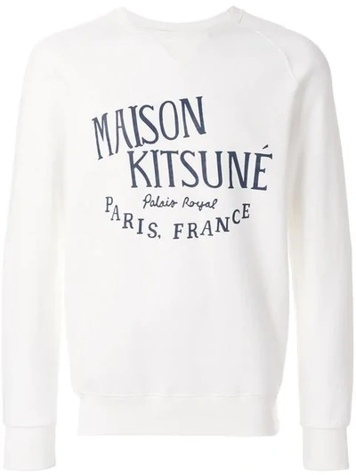 Maison Kitsuné 标志印花套头衫