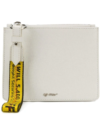 Off white online flat pouch