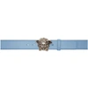 VERSACE VERSACE BLUE MEDUSA BELT,DCU4140 DVTP1