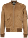 Saint Laurent Zipped Bomber Jacket