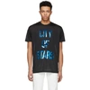 DSQUARED2 BLACK 'CITY OF STARS' 50'S ROCK T-SHIRT,S74GD0399 S23012