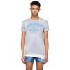 DSQUARED2 Grey Destroyed Crack Chic Dan T-Shirt,S71GD0644 S22146