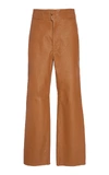 APIECE APART MONTEREY LEATHER PANT,38420SLT