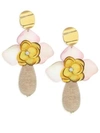 LIZZIE FORTUNATO Magnolia Drop Earrings