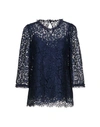 Dolce & Gabbana Blouse In Dark Blue
