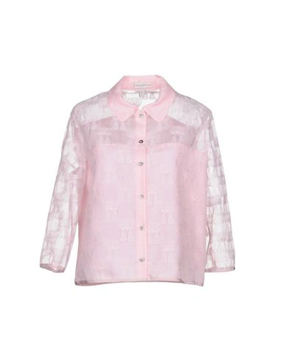Paul & Joe Sister Solid Colour Shirts & Blouses In Pink