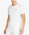 Polo Ralph Lauren Man's White Cotton T-shirt With Logo In Pure White