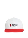 OFF-WHITE AMERICAN RED CROSS COTTON CAP,10523170