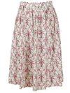 PRADA FLORAL SKIRT,10523299