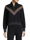 WILDFOX WILDER THINGS TRACK STAR HEATHER JACKET,0400097718699