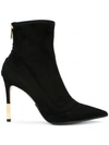 BALMAIN AURORE ANKLE BOOTS,S8FC225PMMS12739405