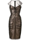 TOM FORD TULLE DRESS,AB2143FAX32712698524