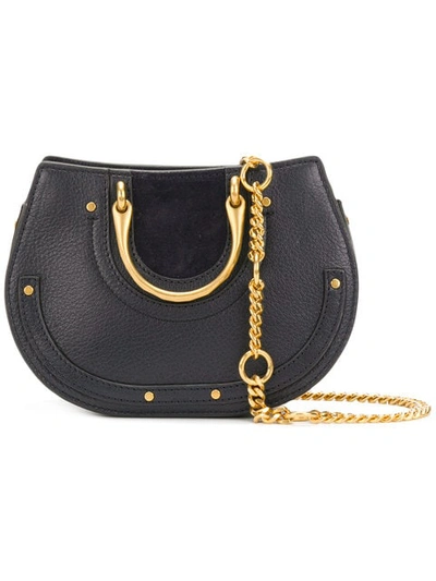 Chloé Nile Small Bracelet Bag In Black