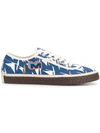 MARNI MARNI PRINTED LACE-UP SNEAKERS - BLUE,SNZWYWS0024869812704836