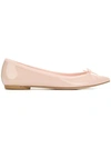 REPETTO POINTED TOE BALLERINAS,V1556V12734095