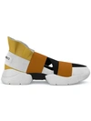 Emilio Pucci City Up Custom Sneakers In Yellow