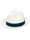 BORSALINO grosgrain embellished hat,14033800012734684