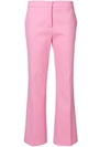 BOUTIQUE MOSCHINO CROPPED TAILORED TROUSERS,A0308081912682965