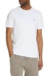 Allsaints Tonic Crew Cotton Jersey T-shirt In White