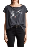 ALLSAINTS LOVERS PINA TEE,WG011N